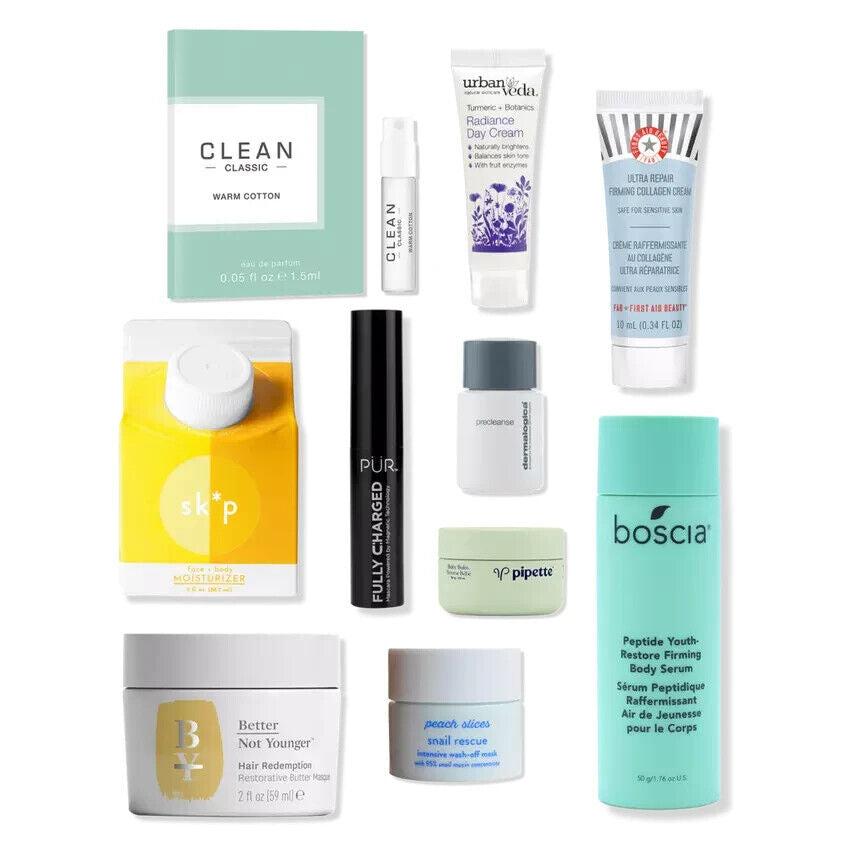 Deluxe 10 Pcs Makeup Skincare Samples Gift Set
