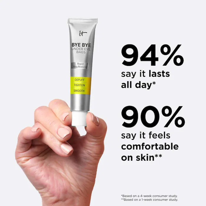 It Cosmetics Bye Bye Under Eye Bags - Daytime Treatment for Eye Bags, Puffiness and Crepey Skin