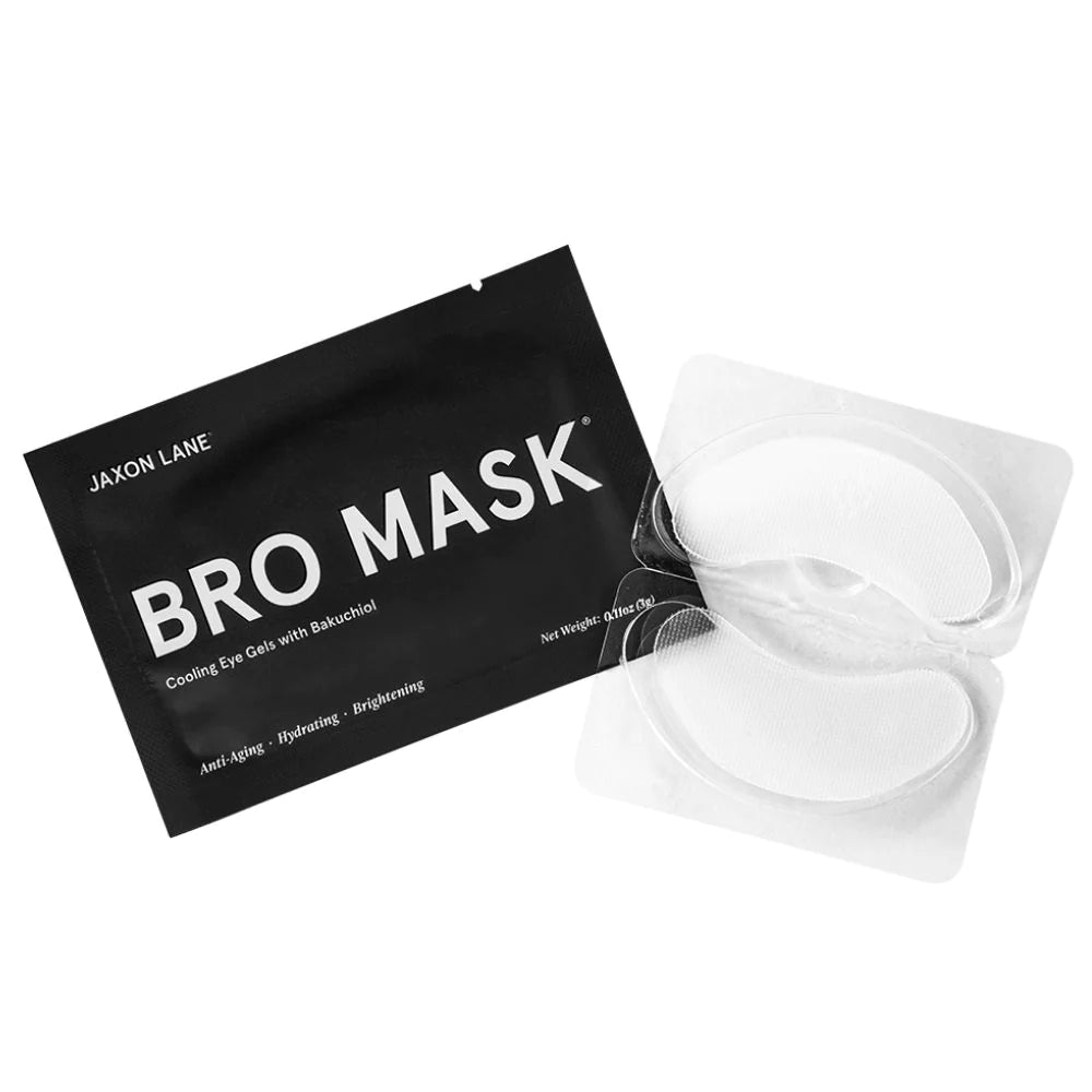 Jaxon Lane Bro Mask Cooling Eye Gels with Bakuchiol