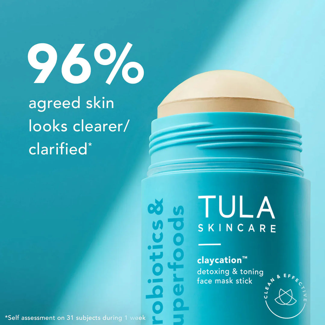 TULA Skincare Claycation™ Detoxing & Toning Face Mask Stick