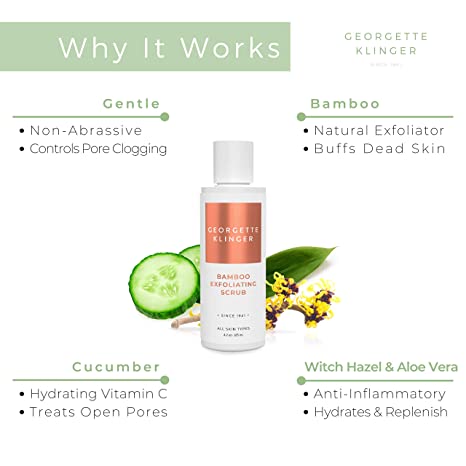 Georgette Klinger Bamboo Exfoliating Face Scrub - 4.2 oz