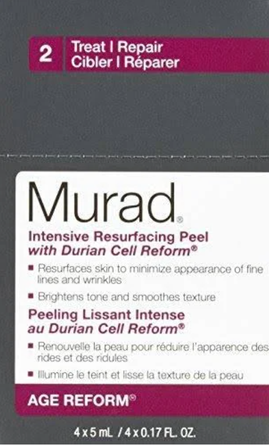 Murad Age Reform Intensive Resurfacing Peel - 4 pack, 0.17 oz each
