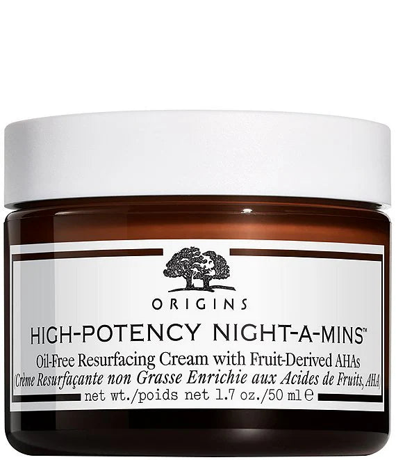 Origins High-Potency Night-A-Mins Resurfacing Cream With Fruit-derived AHAs
