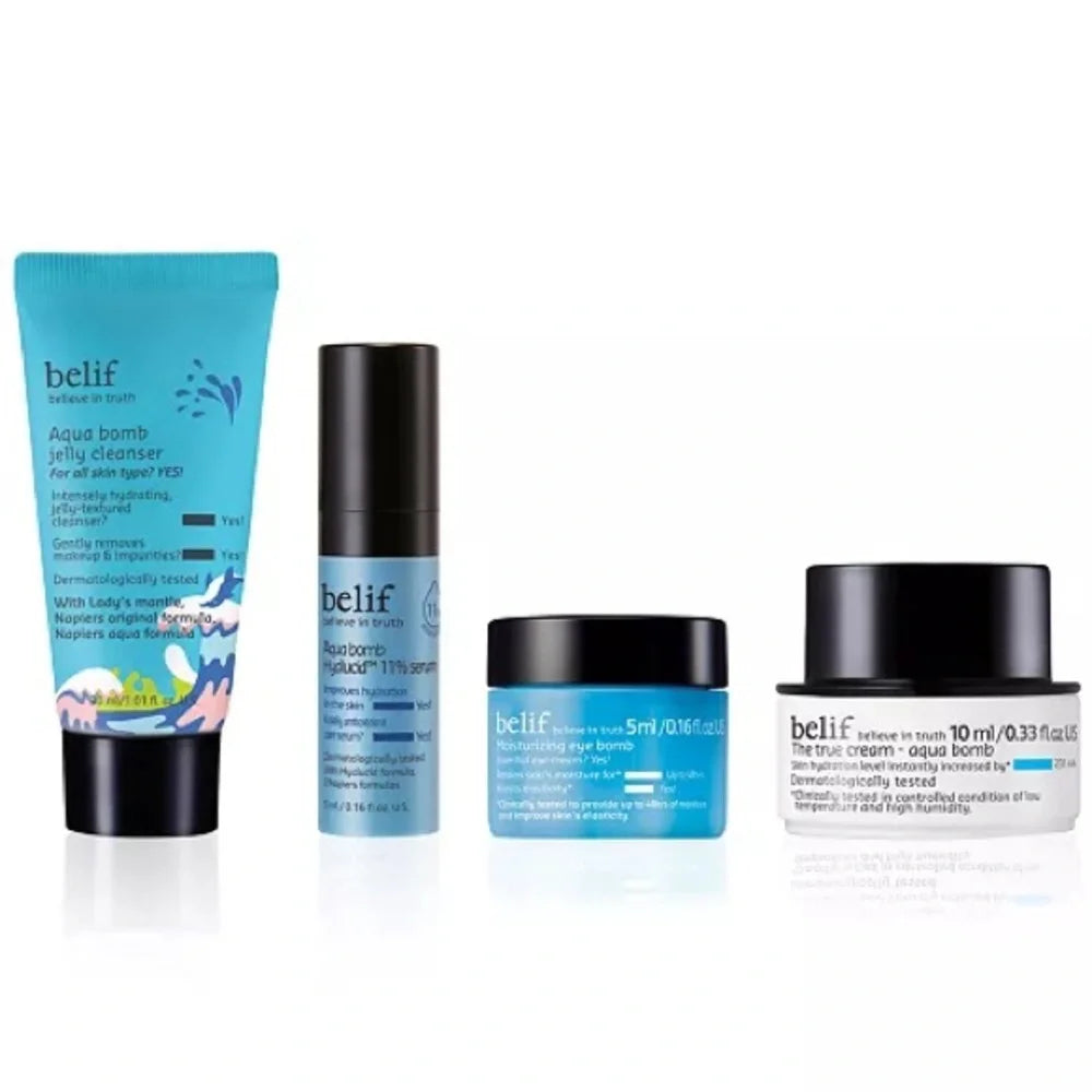 Belif 4-Piece Hydration Travel Kit