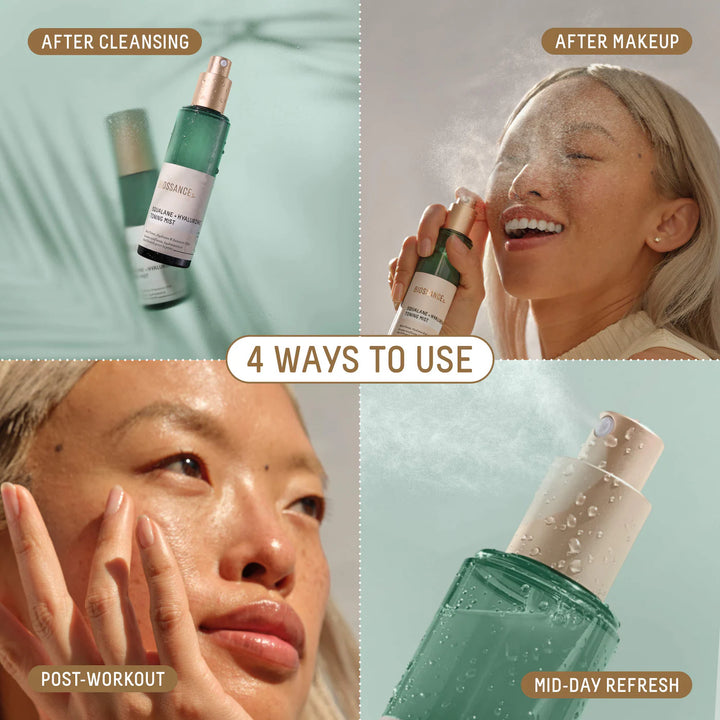Biossance Squalane + Hyaluronic Toning Mist
