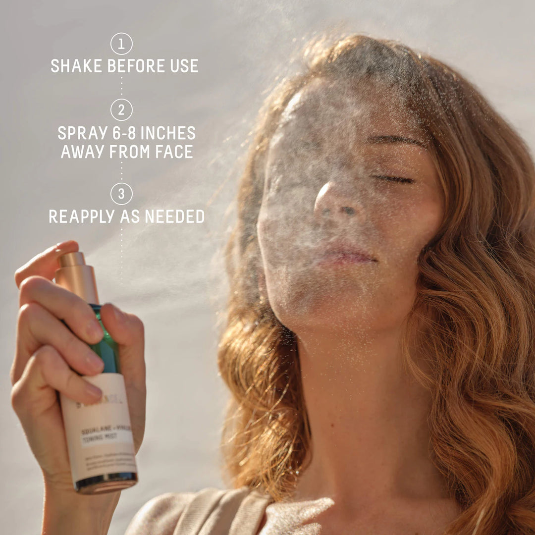 Biossance Squalane + Hyaluronic Toning Mist