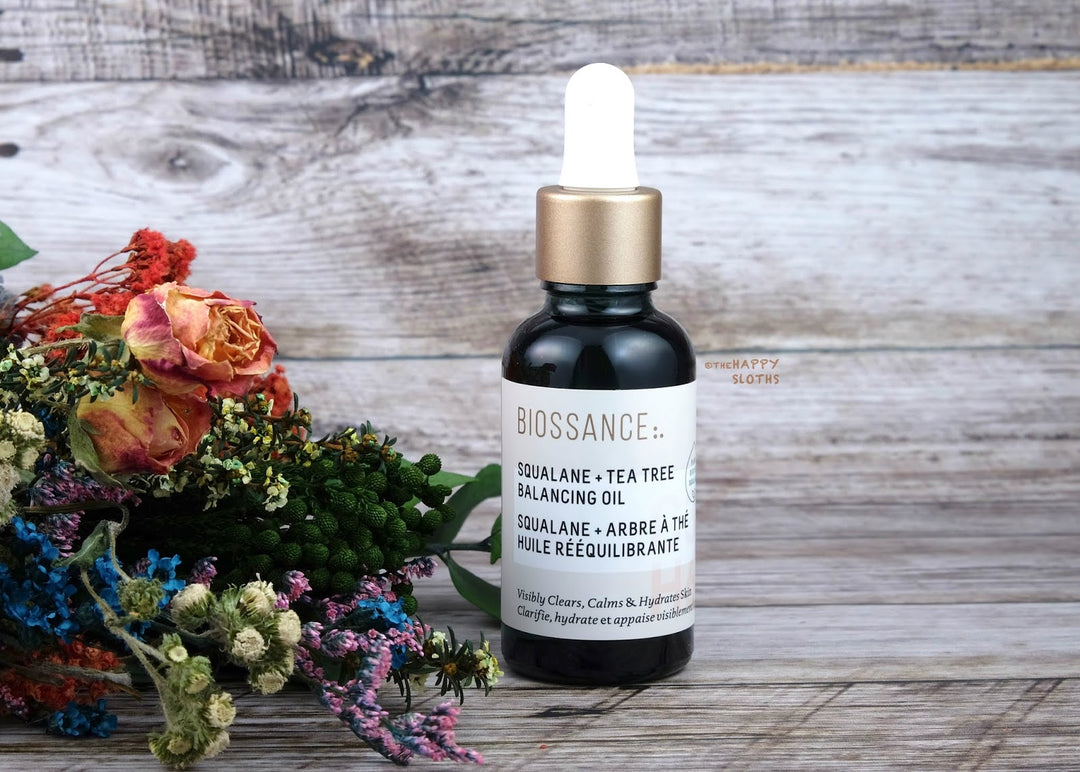 Biossance Squalane Tea Tree Balancing Oil