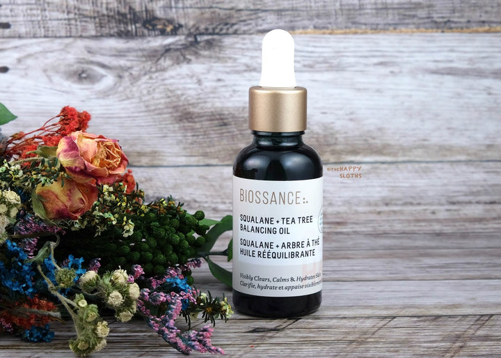 Biossance Squalane Tea Tree Balancing Oil