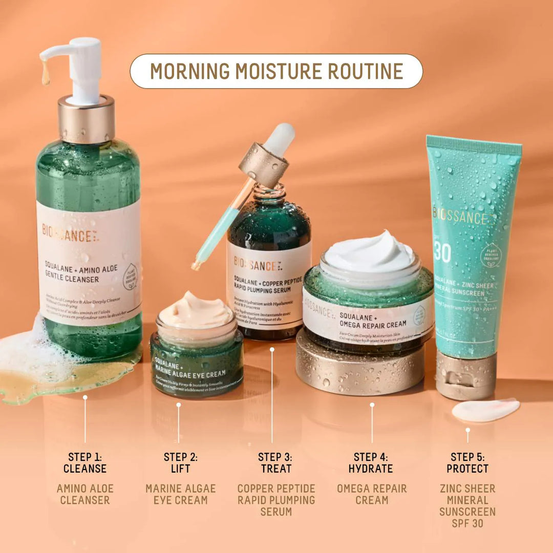 Biossance Squalane + Zinc Sheer Mineral Sunscreen SPF30