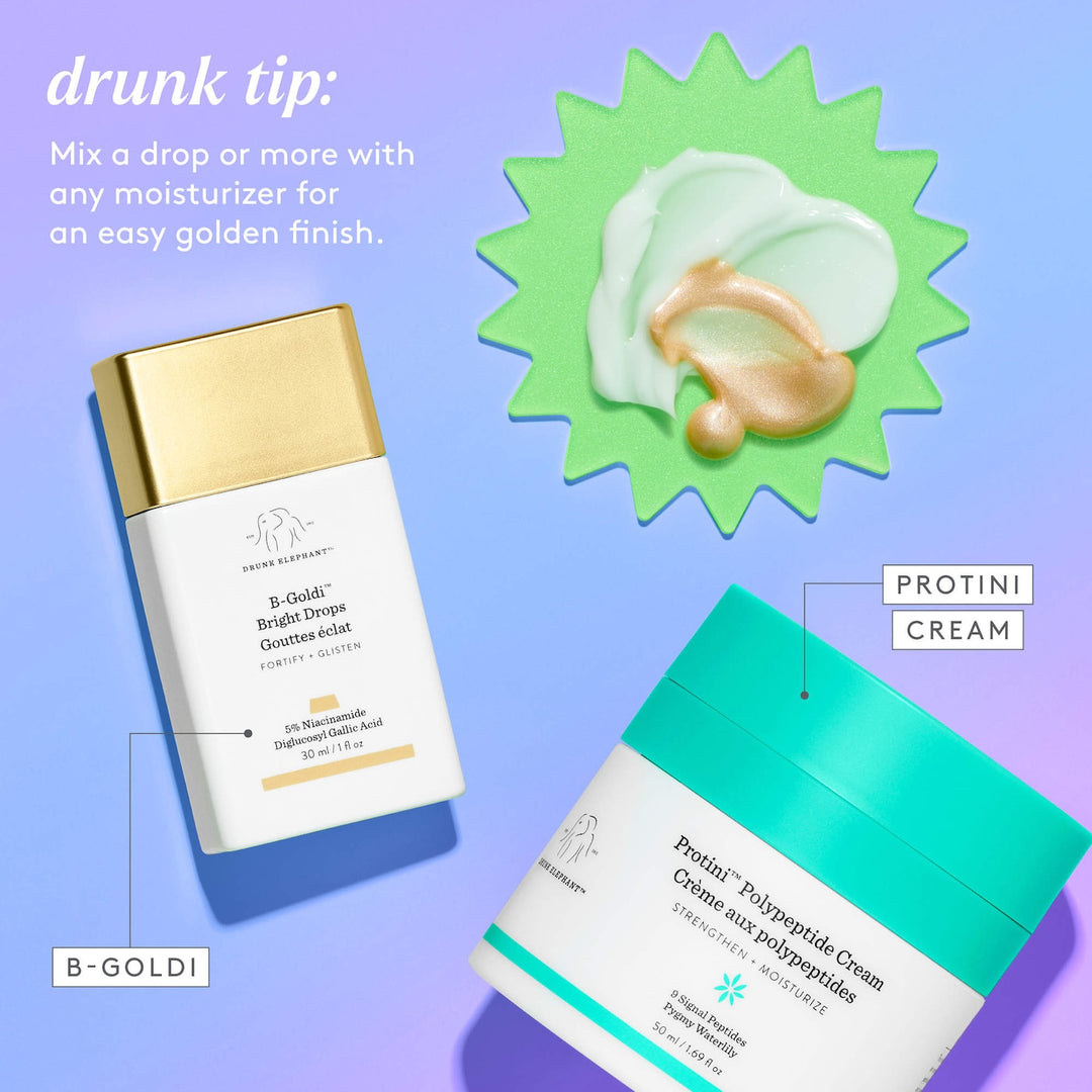 Drunk Elephant  B-Goldi™ Bright Illuminating Drops with 5% Niacinamide