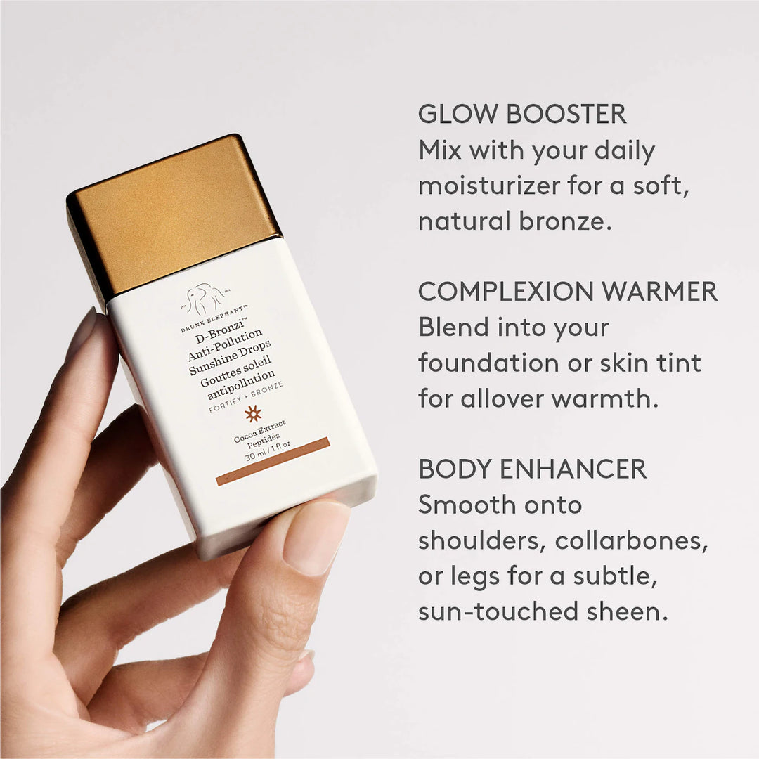 Drunk Elephant  D-Bronzi™ Bronzing Drops with Peptides