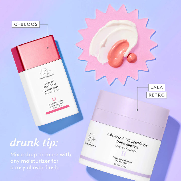 Drunk Elephant  O-Bloos™ Rosi Glow Drops - Serum Blush with Vitamin F