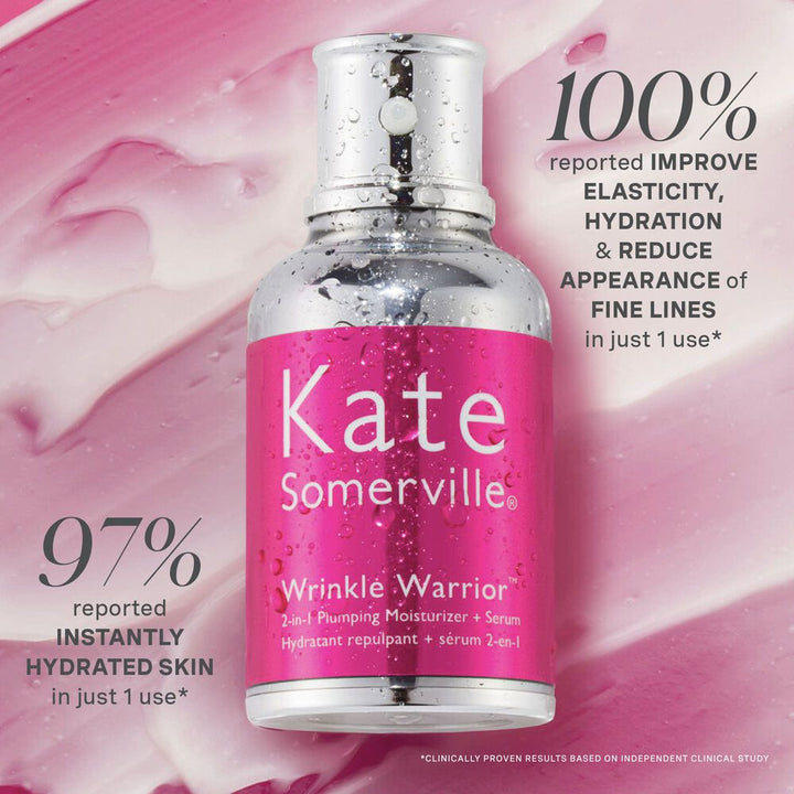 Kate Somerville Wrinkle Warrior 2-in-1 Plumping Moisturizer & Serum - 1.7 oz bottle