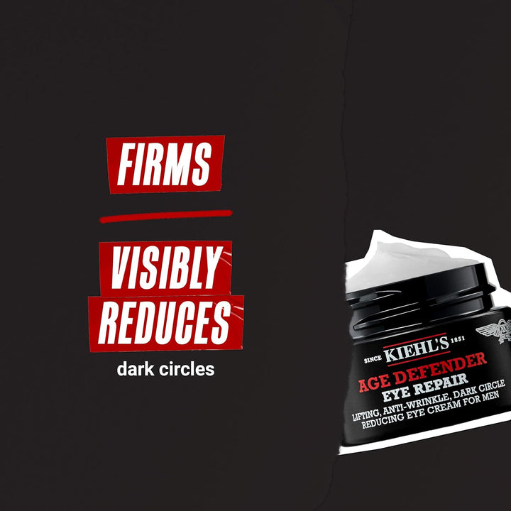 Kiehl's Age Defender Eye Repair Cream For Men Dark Circle Reducing