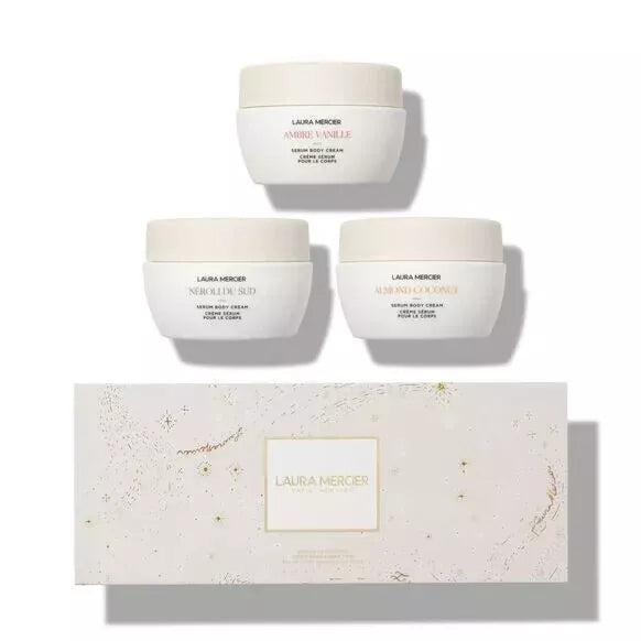 Laura Mercier Stroke Of Fortune Serum Body Cream Trio – Masters Laura Mercier Stroke Of Fortune Serum Body Cream Trio – Masters