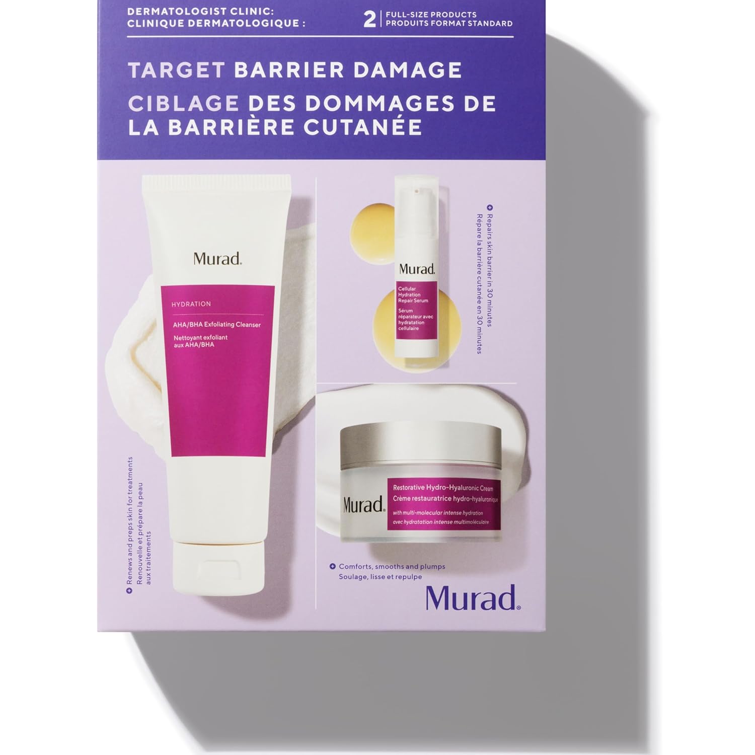 Murad Target Barrier Damage - 3 Piece Value Set – Masters Beauty Store