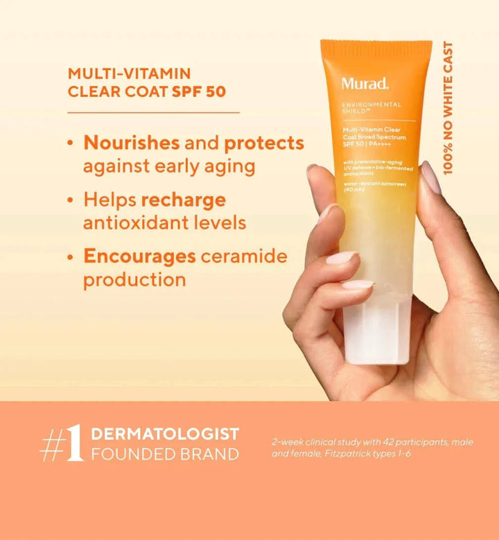 Murad Environmental Shield Multi-Vitamin Clear Coat Broad Spectrum SPF 50