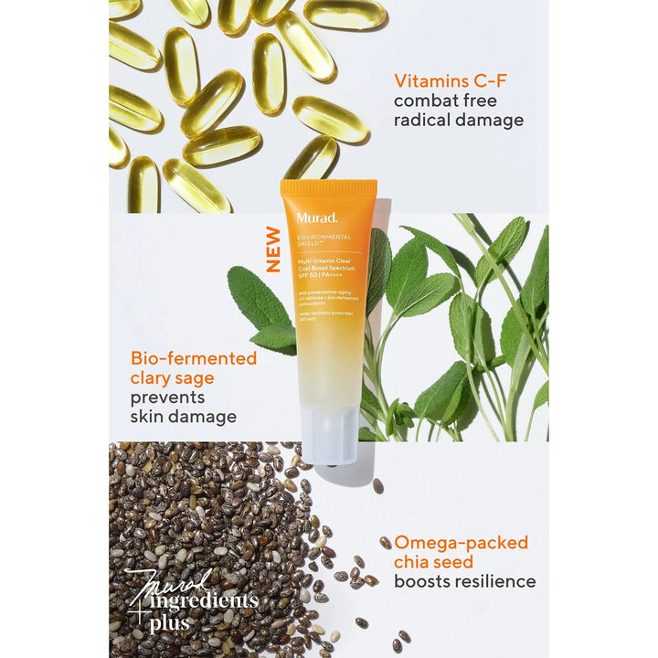 Murad Environmental Shield Multi-Vitamin Clear Coat Broad Spectrum SPF 50
