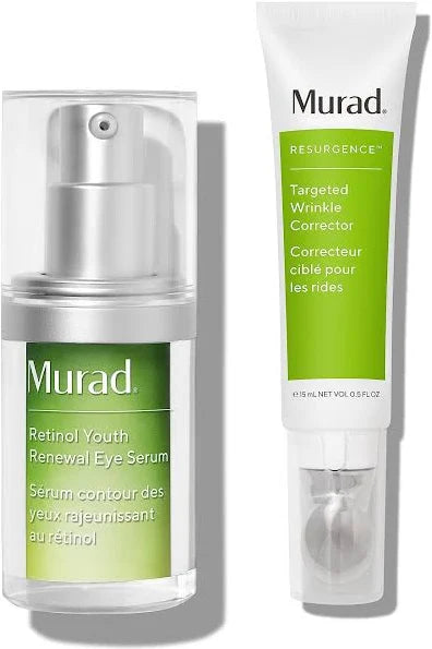 Murad Rapid Wrinkle Repair Set Retinol Youth Eye Serum & Targeted Wrinkle Corrector