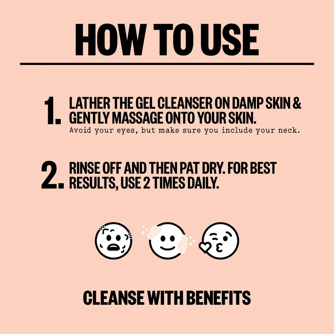 Peace Out 2% Salicylic Acid Acne Gel Cleanser