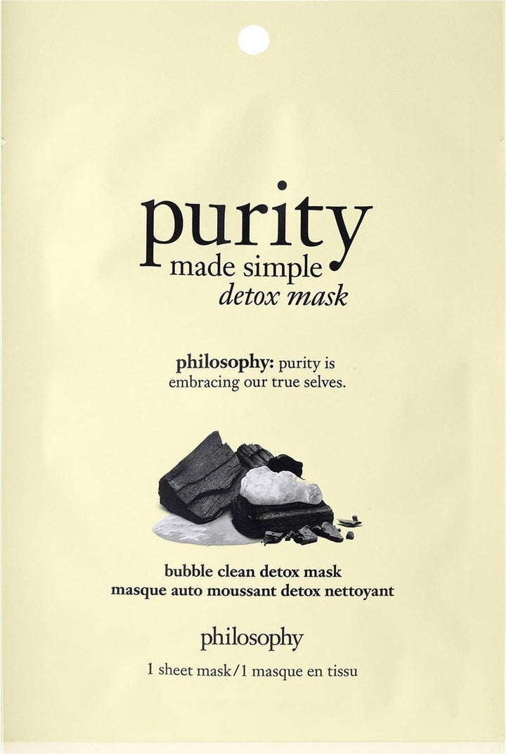 Philosophy Purity Made Simple Detox Mask - 6 Sheet Masks
