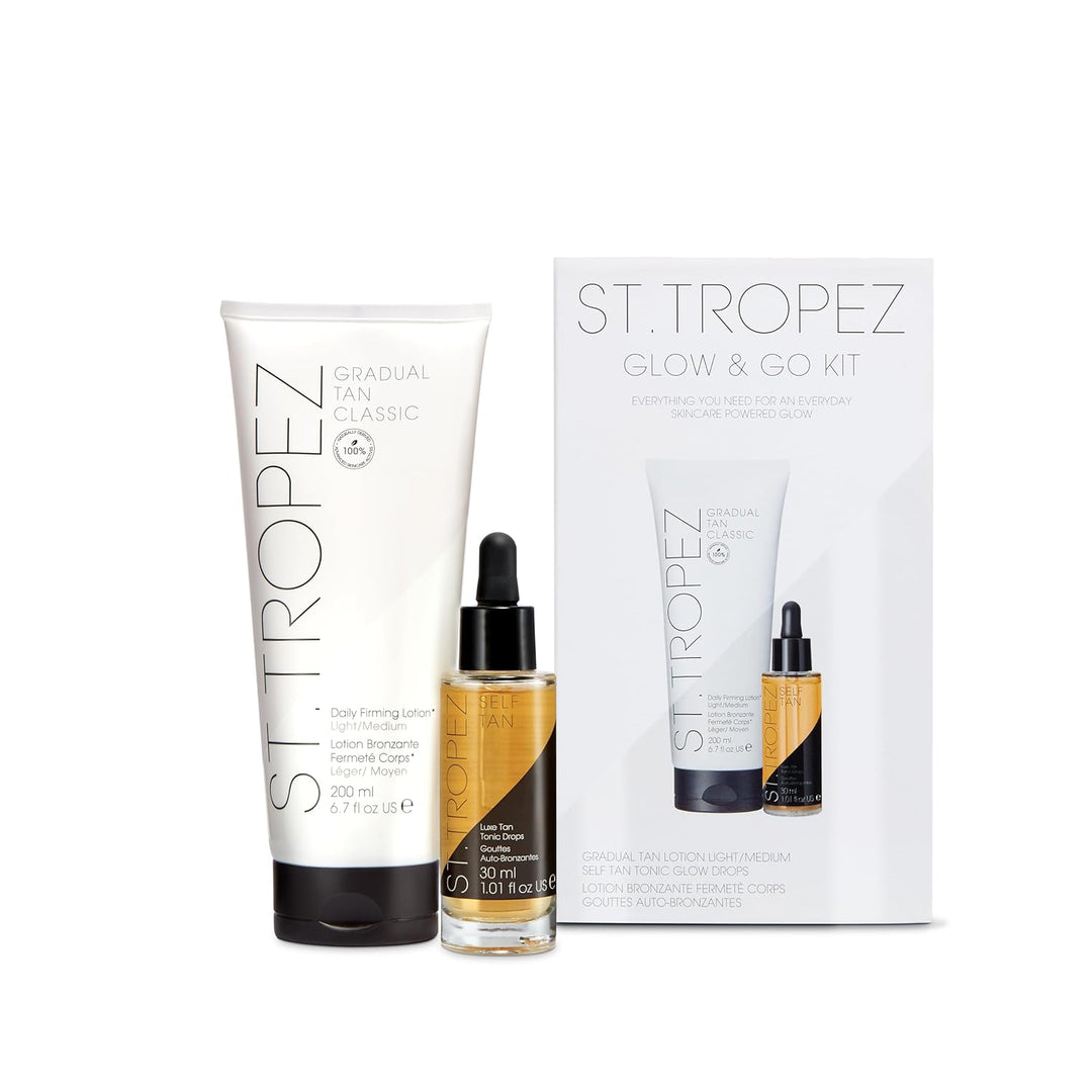 St. Tropez Self Tan Glow & Go 2 Piece Kit