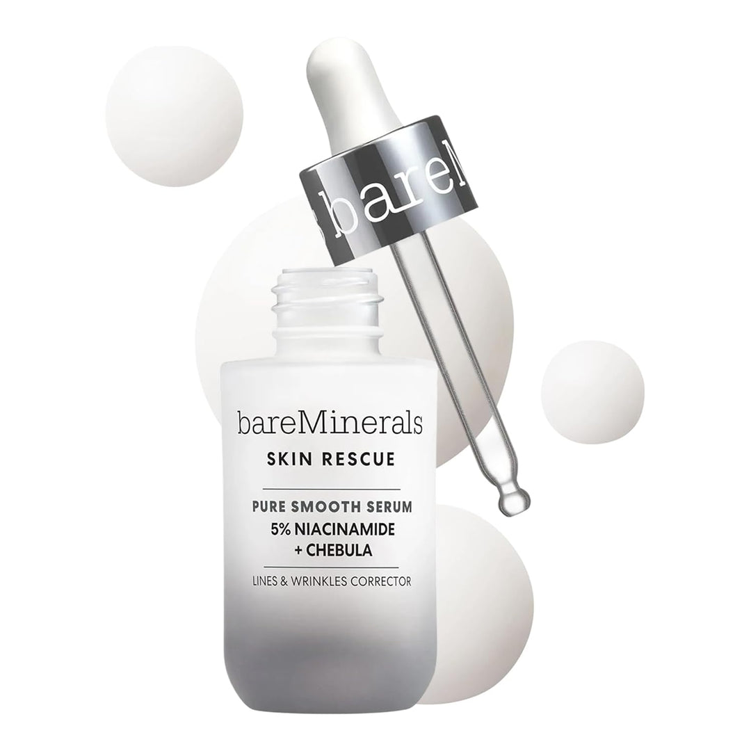 bareMinerals Skin Rescue Pure Smooth Serum With 5% Niacinamide And Chebula
