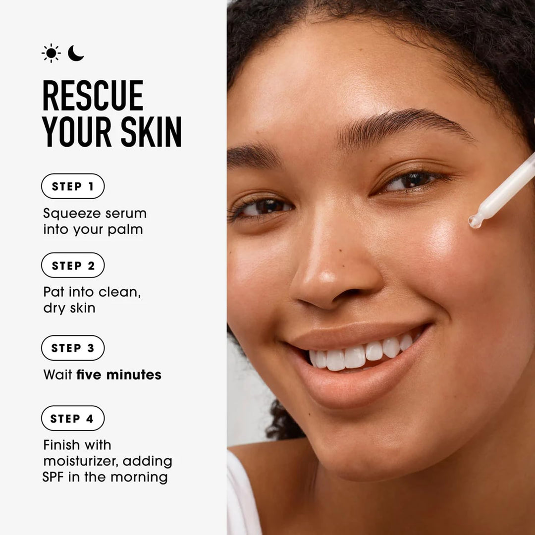 bareMinerals Skin Rescue Pure Smooth Serum With 5% Niacinamide And Chebula