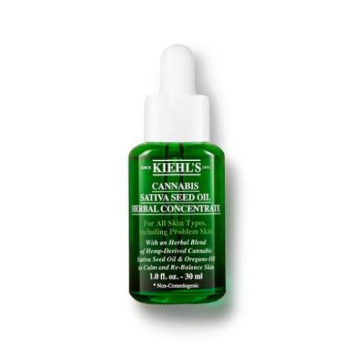 Kiehl's Cannabis Sativa Seed Oil Herbal Concentrate Face Oil 1oz.