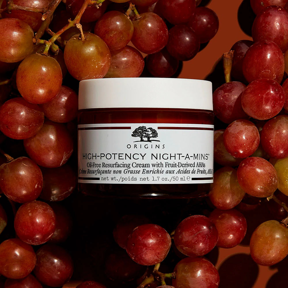 Origins High-Potency Night-A-Mins Resurfacing Cream With Fruit-derived AHAs