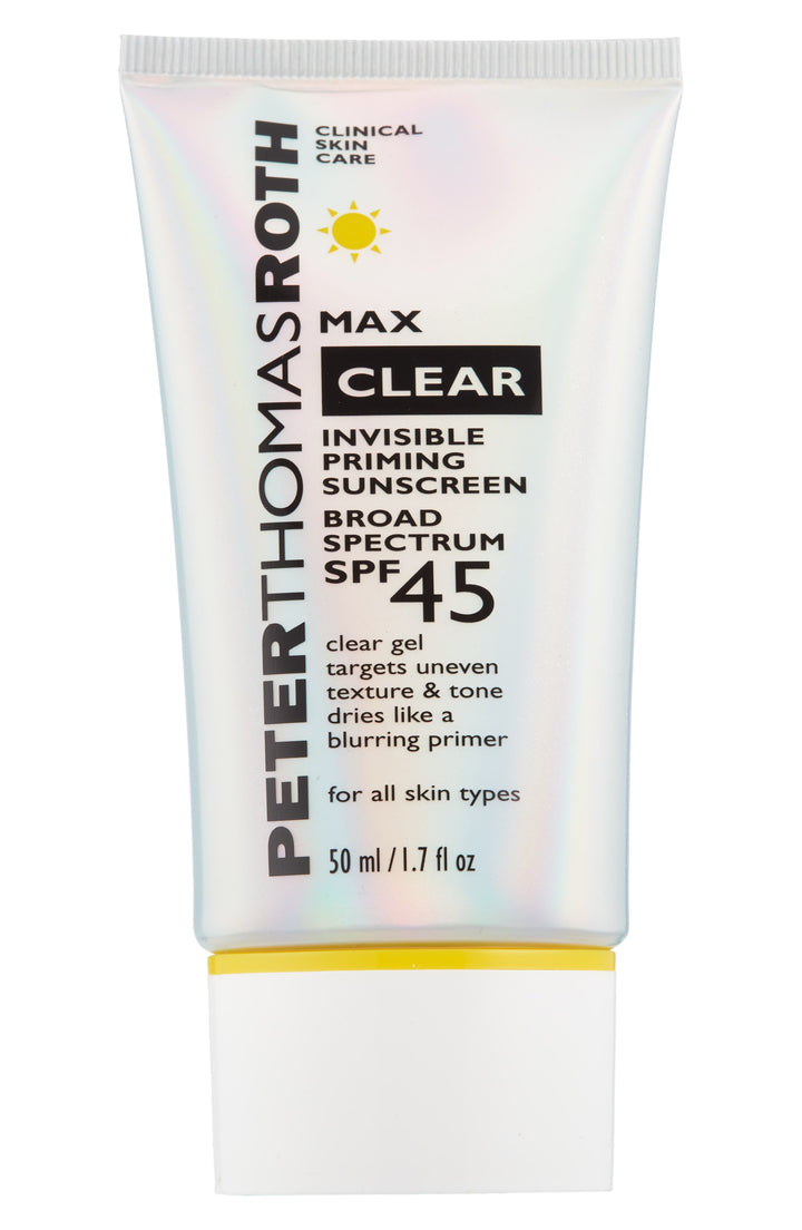 Peter Thomas Roth Max Clear Invisible Priming Sunscreen SPF 45 1.7 oz