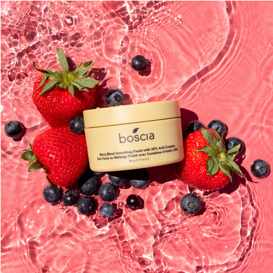 Boscia Berry Blend Smoothing Facial with 28% Acid Complex