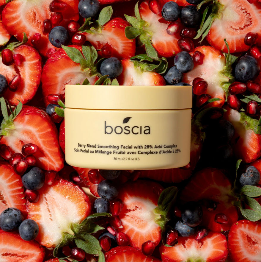 Boscia Berry Blend Smoothing Facial with 28% Acid Complex