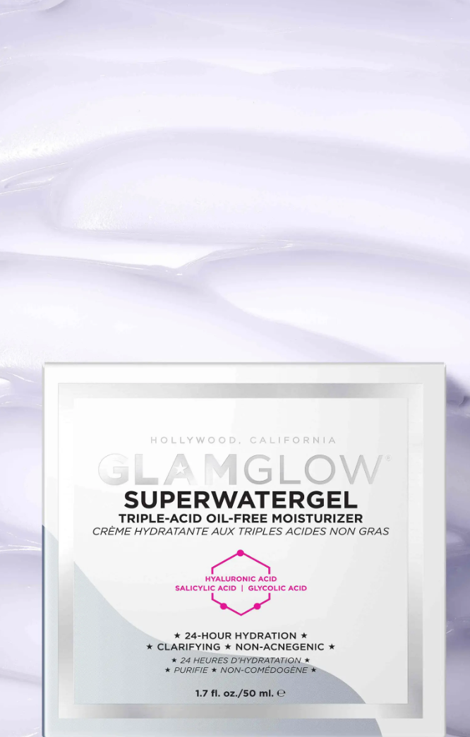 Glamglow Superwatergel Triple-Acid Oil-Free Moisturizer - 1.7 oz.