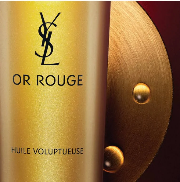 Yves Saint Laurent or Rouge Oil Soin Global D'exeption Huile Voluptueuse
