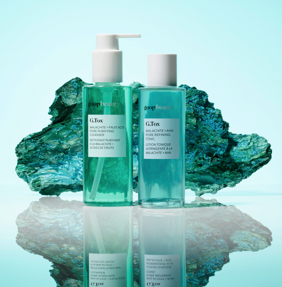 Goop G.Tox Malachite and AHA Pore Refining Tonic