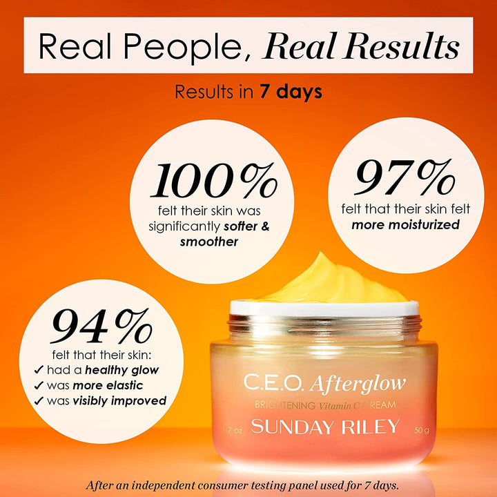 Sunday Riley C.E.O. Afterglow Brightening Vitamin C Cream
