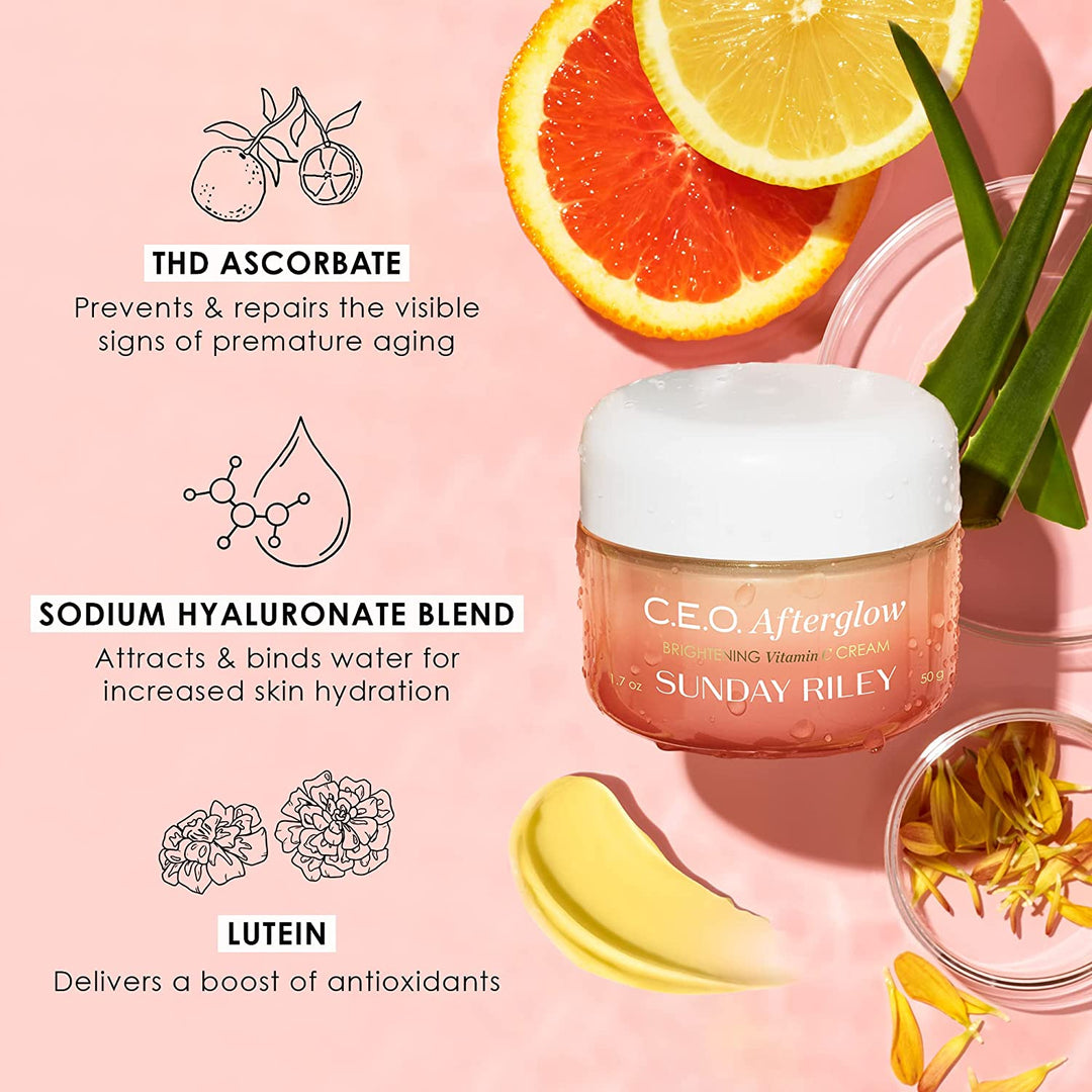 Sunday Riley C.E.O. Afterglow Brightening Vitamin C Cream