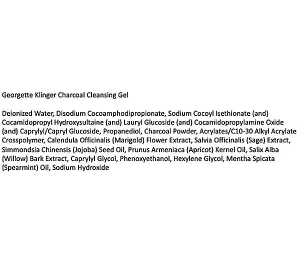 Georgette Klinger Charcoal Cleansing Gel