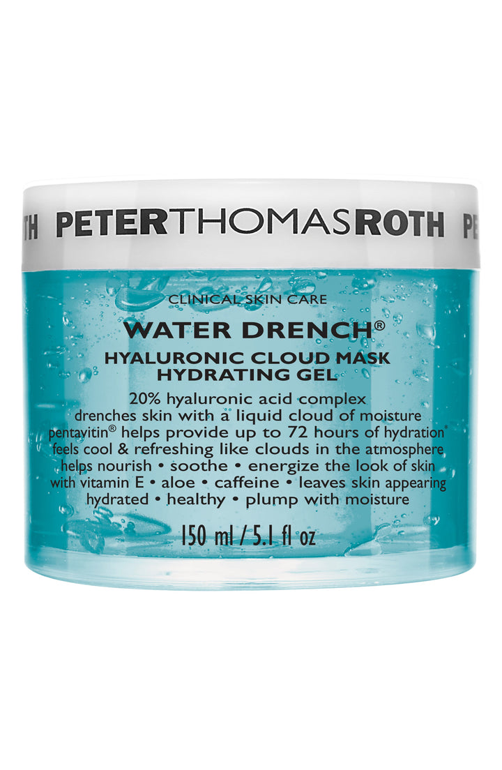 Peter Thomas Roth Water Drench Hyaluronic Cloud Mask Hydrating Gel 5.1 oz