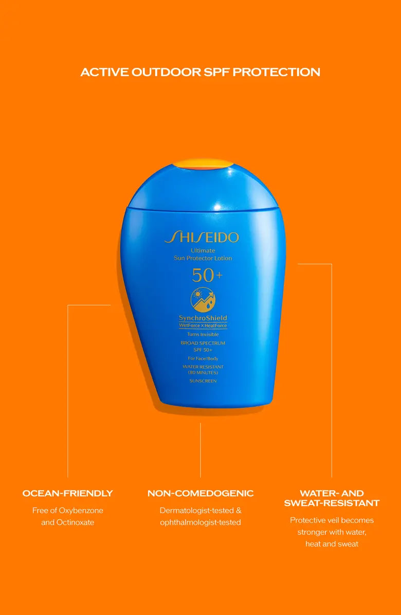 Shiseido Ultimate Sun Protector Lotion SPF 50+ Sunscreen