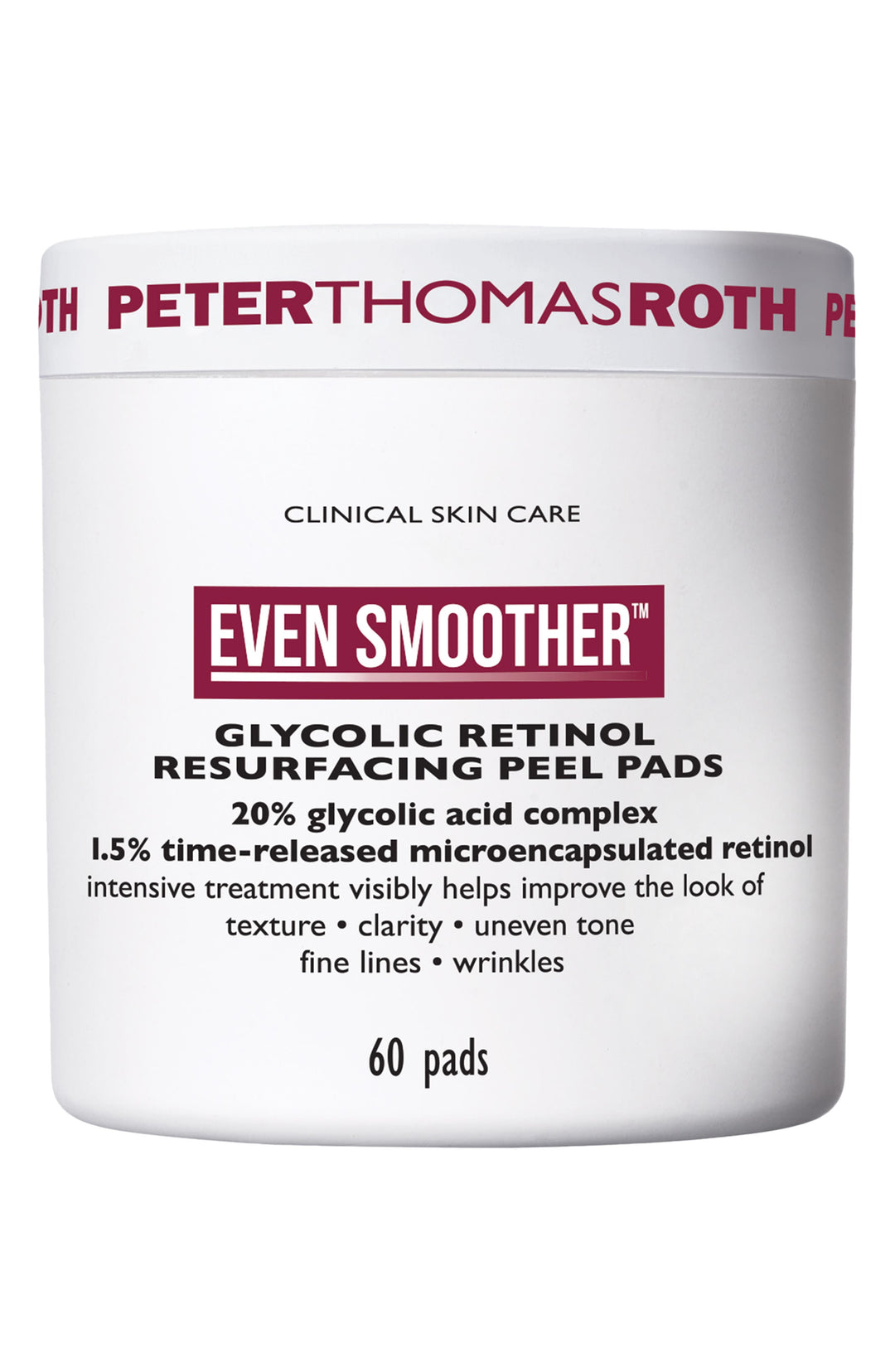 Peter Thomas Roth Even Smoother Glycolic Retinol Resurfacing Peel Pads