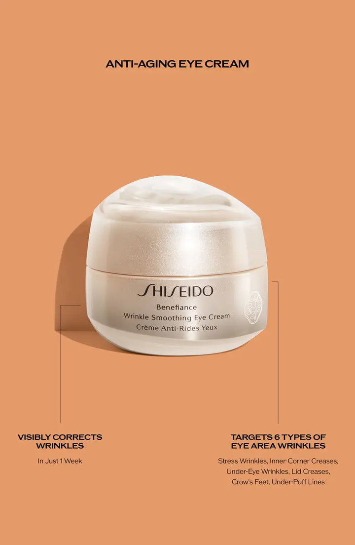 Shiseido Benefiance Wrinkle Smoothing Eye Cream 15 ml