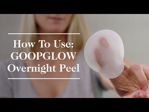 goop GOOPGLOW 5% Glycolic Acid Overnight Glow Peel Light