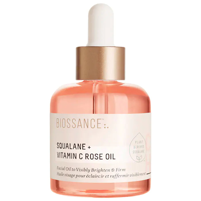 Biossance Squalane + Vitamin C Rose Firming Oil