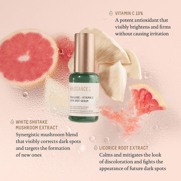 Biossance Squalane + Vitamin C Dark Spot Serum