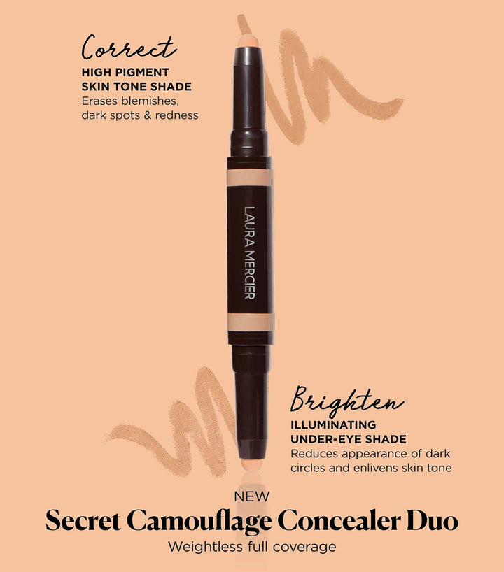 Laura Mercier Secret Camouflage Brighten and Correct Duo Stick